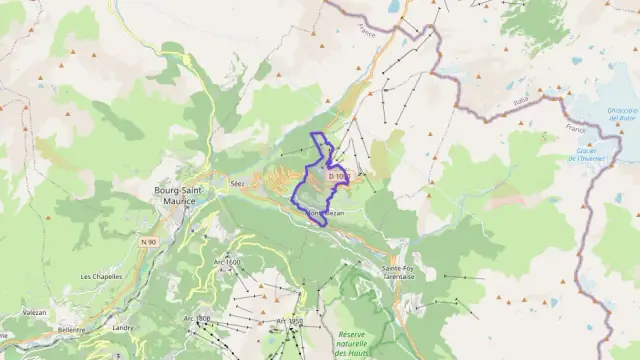 Maison 51 m² trois pièces à vendre à Montvalezan