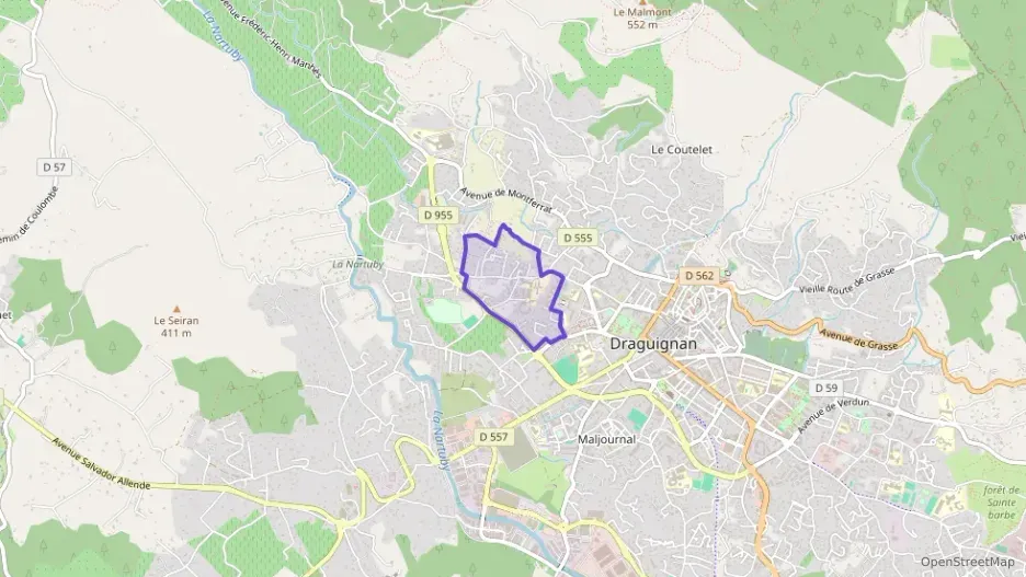 Maison 92 m² quatre pièces à vendre à Draguignan