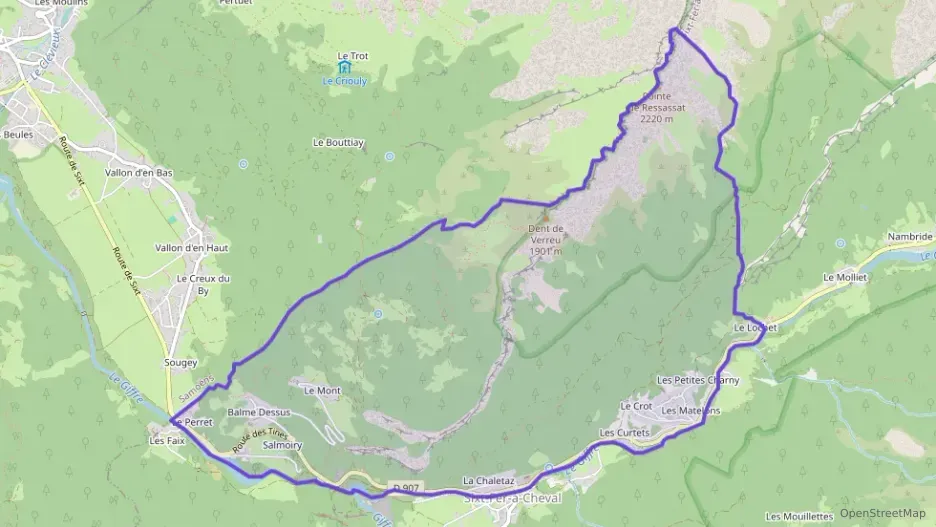 Maison 75 m² quatre pièces à vendre à Sixt-Fer-à-Cheval