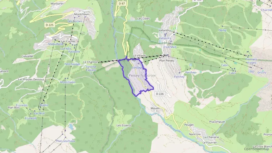 Maison 75 m² quatre pièces à vendre à Peisey-Nancroix Maison 75 m² quatre pièces à vendre à Peisey-Nancroix