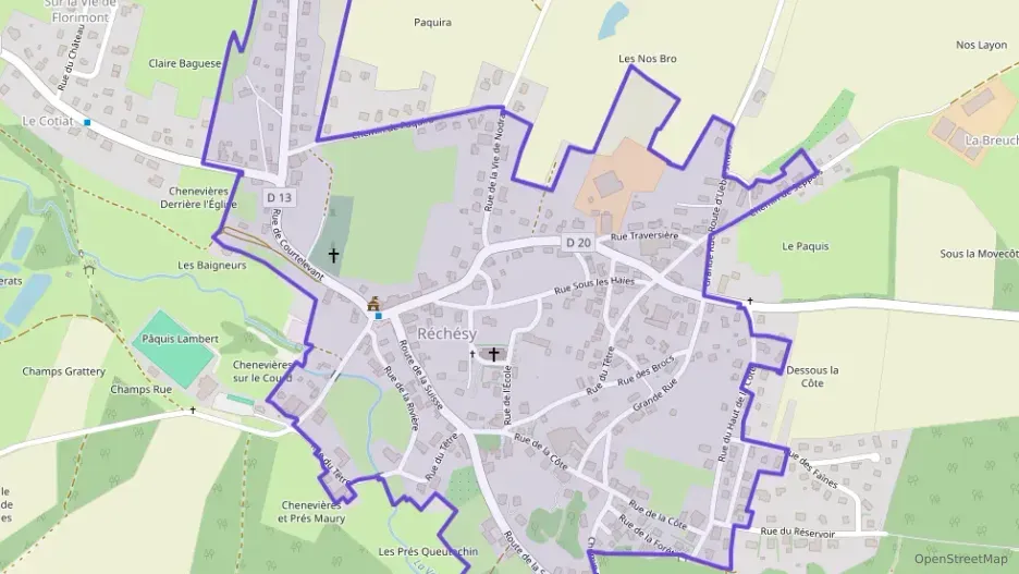 Maison 110 m² six pièces à vendre à Réchésy