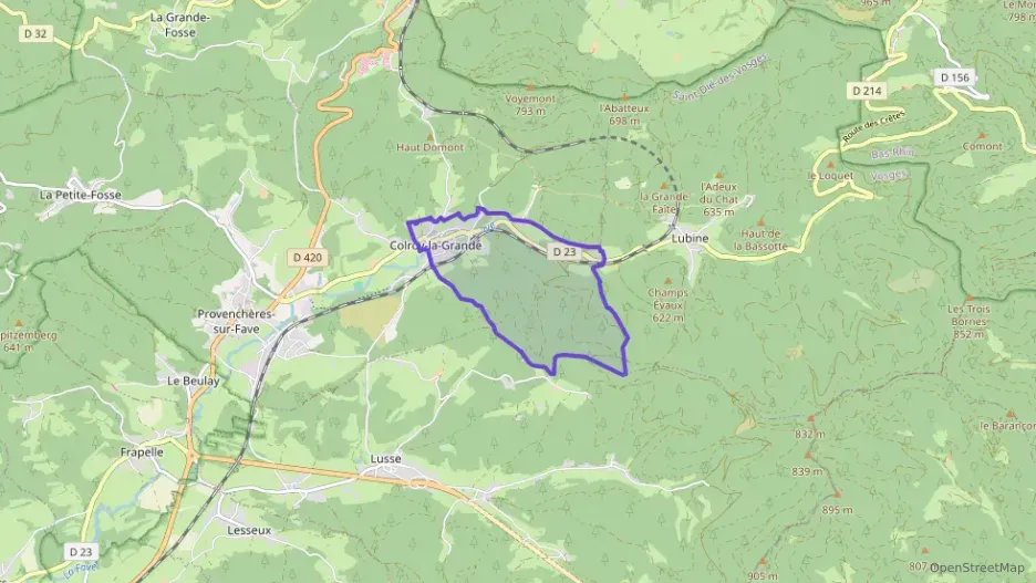 Maison 65 m² trois pièces à vendre à Provenchères-et-Colroy