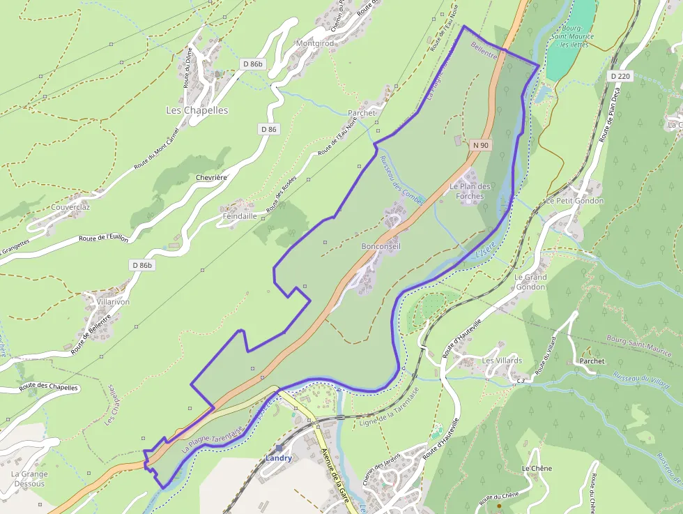 Maison 86 m² quatre pièces à vendre à La Plagne-Tarentaise