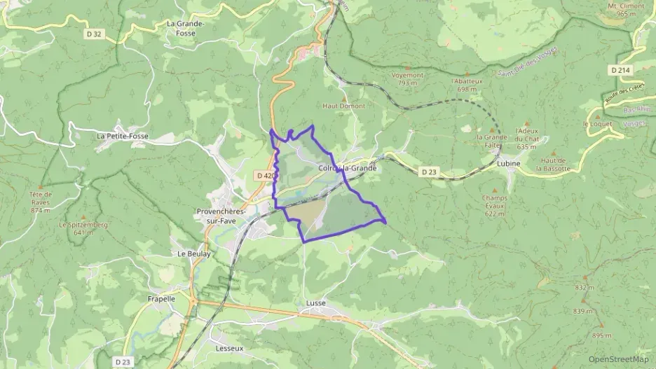 Maison 65 m² trois pièces à vendre à Provenchères-et-Colroy