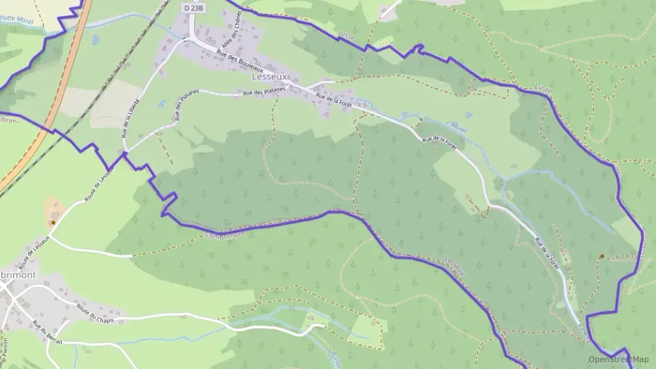 Maison 120 m² cinq pièces à vendre à Lesseux