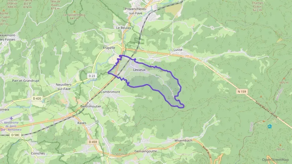 Maison 120 m² cinq pièces à vendre à Lesseux