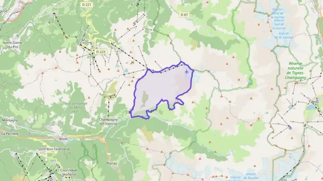 Maison 90 m² trois pièces à vendre à Champagny-en-Vanoise