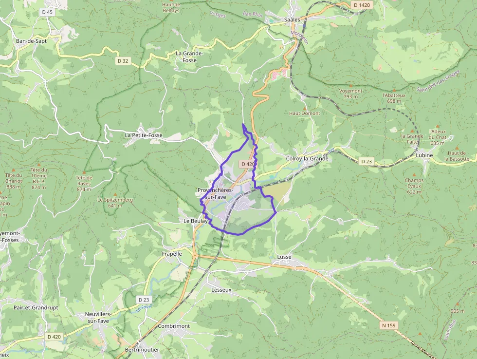 Maison 83 m² quatre pièces à vendre à Provenchères-et-Colroy