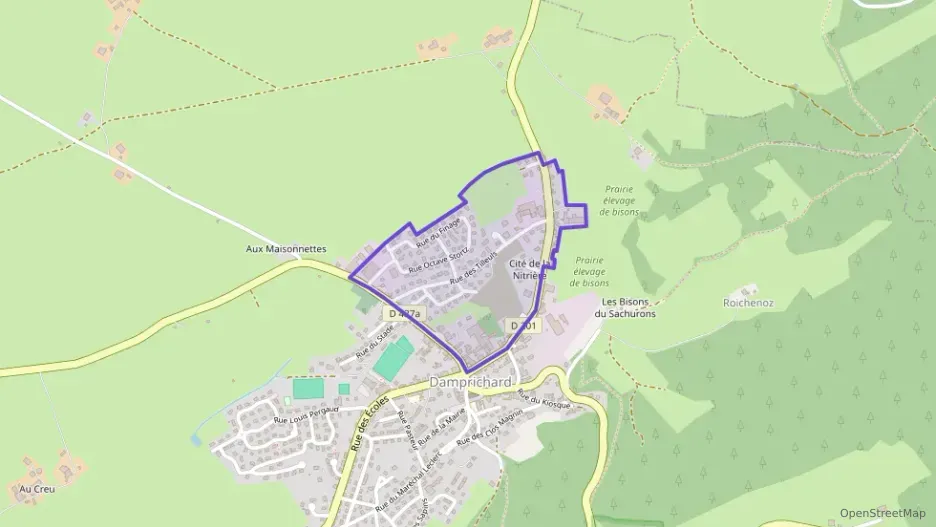 Maison 70 m² quatre pièces à vendre à Damprichard