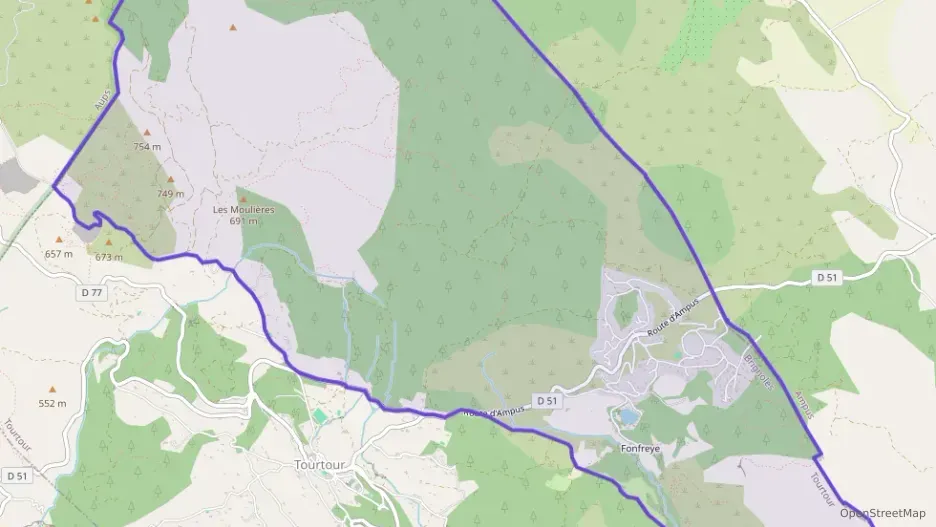 Maison 91 m² quatre pièces à vendre à Tourtour