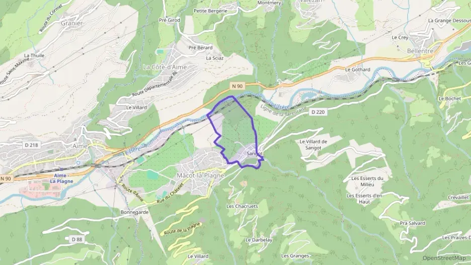 Maison 100 m² six pièces à vendre à La Plagne-Tarentaise