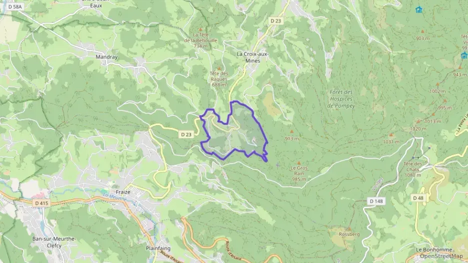 Maison 83 m² trois pièces à vendre à La Croix-aux-Mines