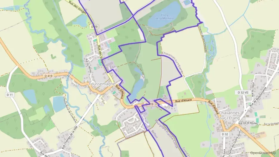 Maison 125 m² six pièces à vendre à Foussemagne Maison 125 m² six pièces à vendre à Foussemagne