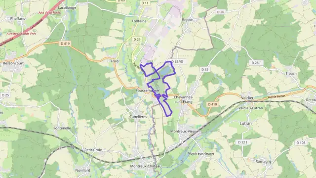 Maison 125 m² 6 pièces à vendre à Foussemagne