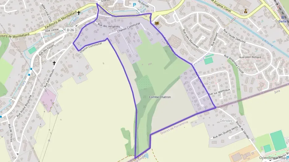 Maison 100 m² cinq pièces à vendre à Delle