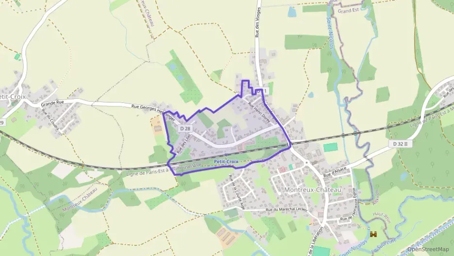 Maison 84 m² cinq pièces à vendre à Montreux-Château Maison 84 m² cinq pièces à vendre à Montreux-Château