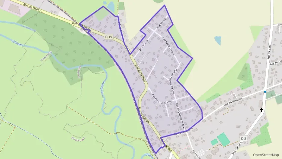 Maison 140 m² sept pièces à vendre à Joncherey