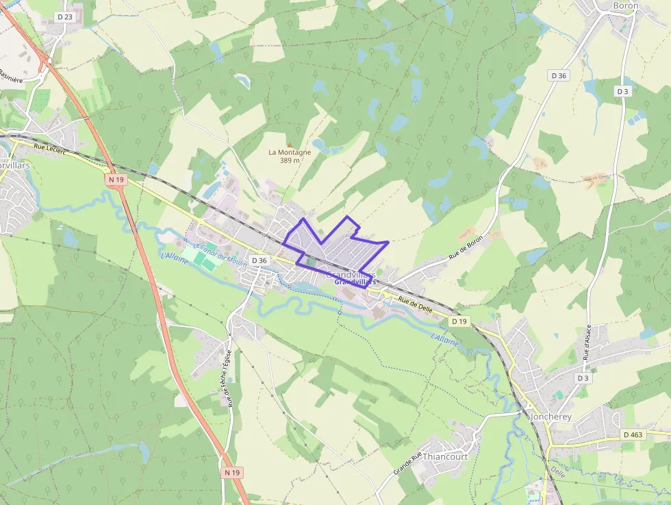 Maison 85 m² quatre pièces à vendre à Grandvillars