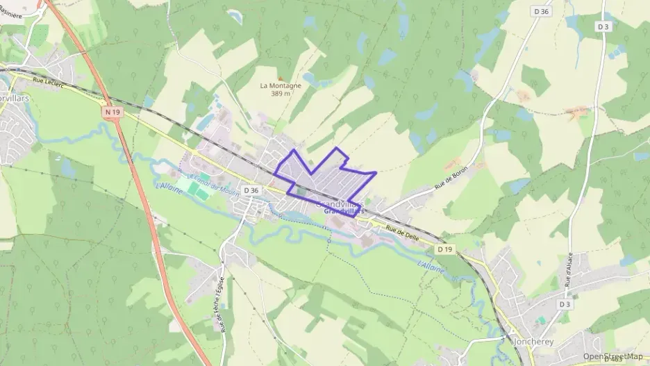 Maison 85 m² quatre pièces à vendre à Grandvillars Maison 85 m² quatre pièces à vendre à Grandvillars