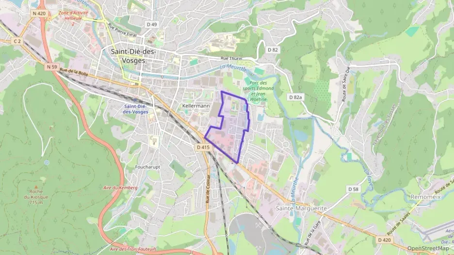 Maison 88 m² cinq pièces à vendre à Saint-Dié-des-Vosges