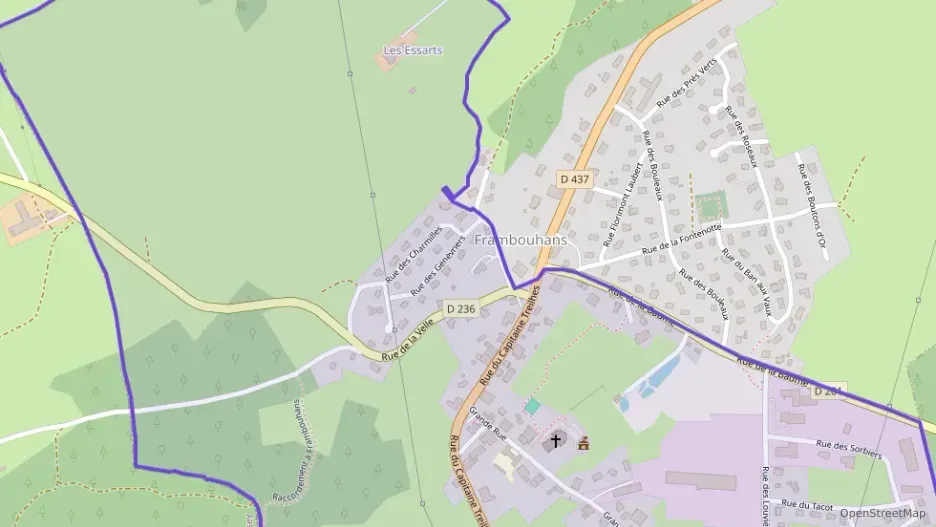 Maison 82 m² quatre pièces à vendre à Frambouhans Maison 82 m² quatre pièces à vendre à Frambouhans