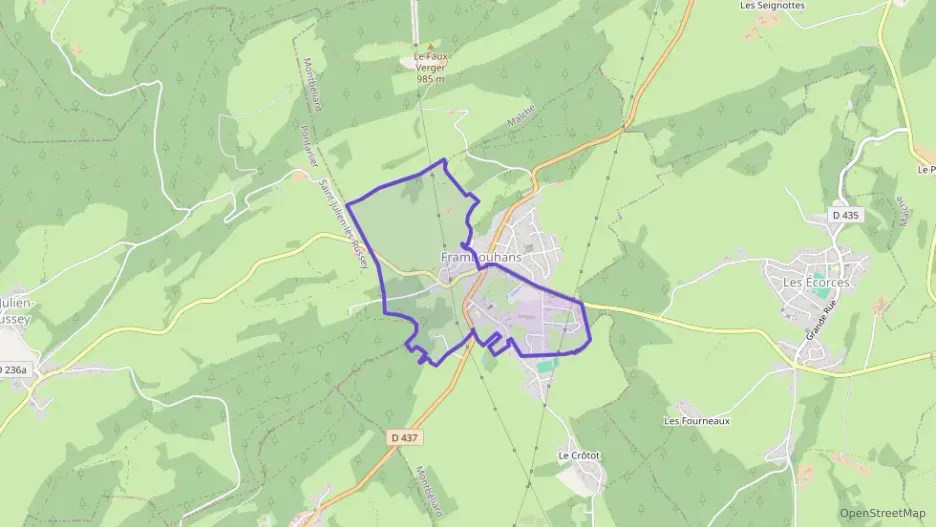 Maison 82 m² quatre pièces à vendre à Frambouhans Maison 82 m² quatre pièces à vendre à Frambouhans