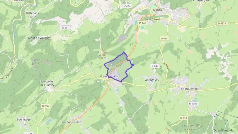 Maison 94 m² quatre pièces à vendre à Frambouhans Maison 94 m² quatre pièces à vendre à Frambouhans