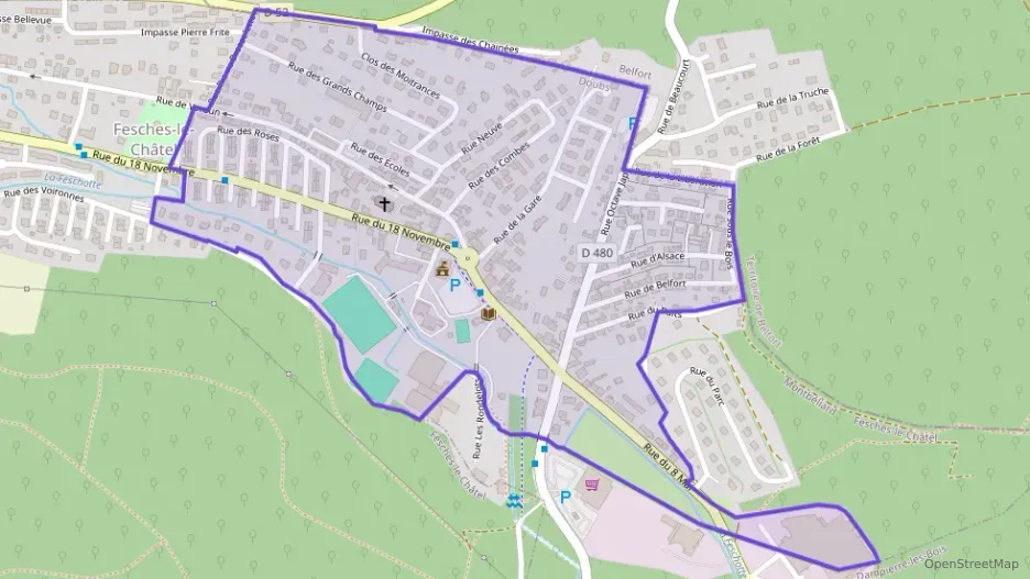 Maison 112 m² trois pièces à vendre à Fesches-le-Châtel