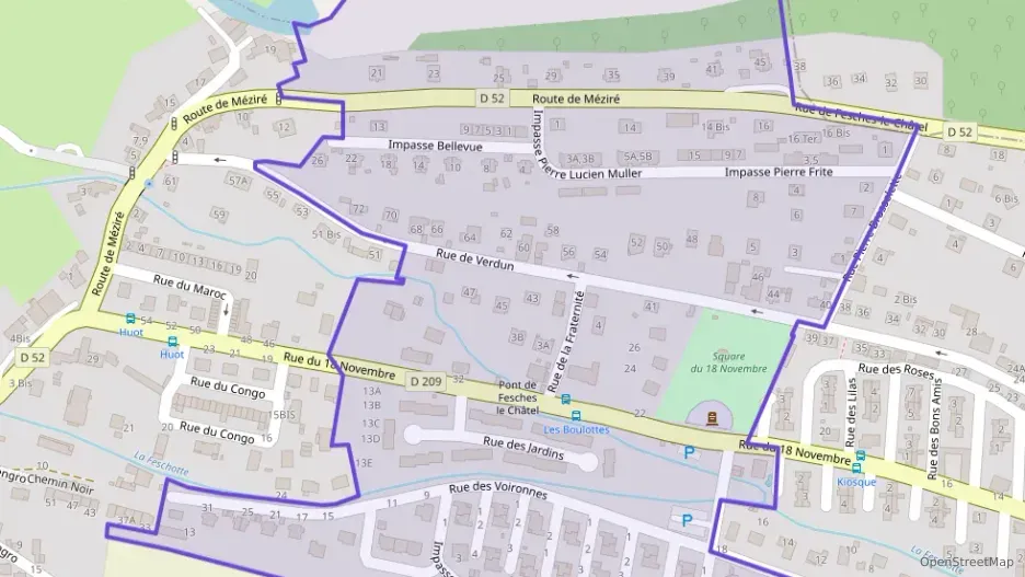 Maison 69 m² quatre pièces à vendre à Fesches-le-Châtel