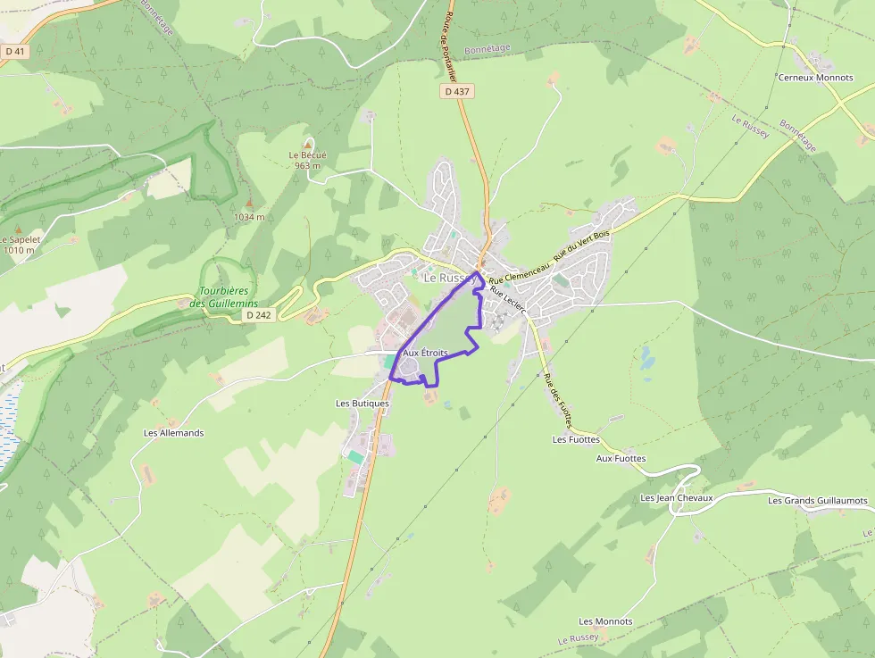 Maison 91 m² quatre pièces à vendre à Le Russey