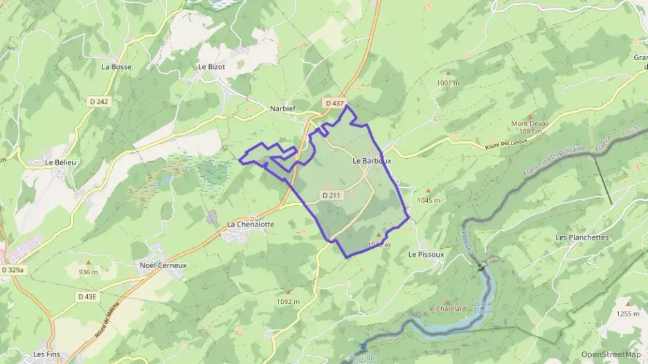 Maison 88 m² six pièces à vendre à Le Barboux