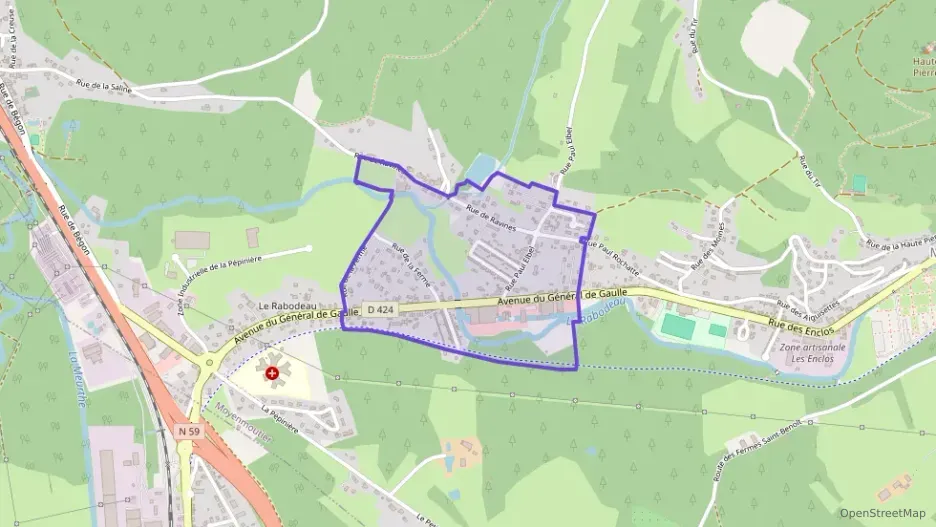 Maison 65 m² trois pièces à vendre à Moyenmoutier Maison 65 m² trois pièces à vendre à Moyenmoutier