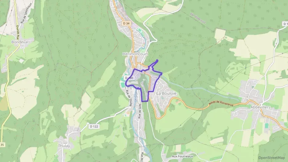 Maison 103 m² quatre pièces à vendre à Hérimoncourt