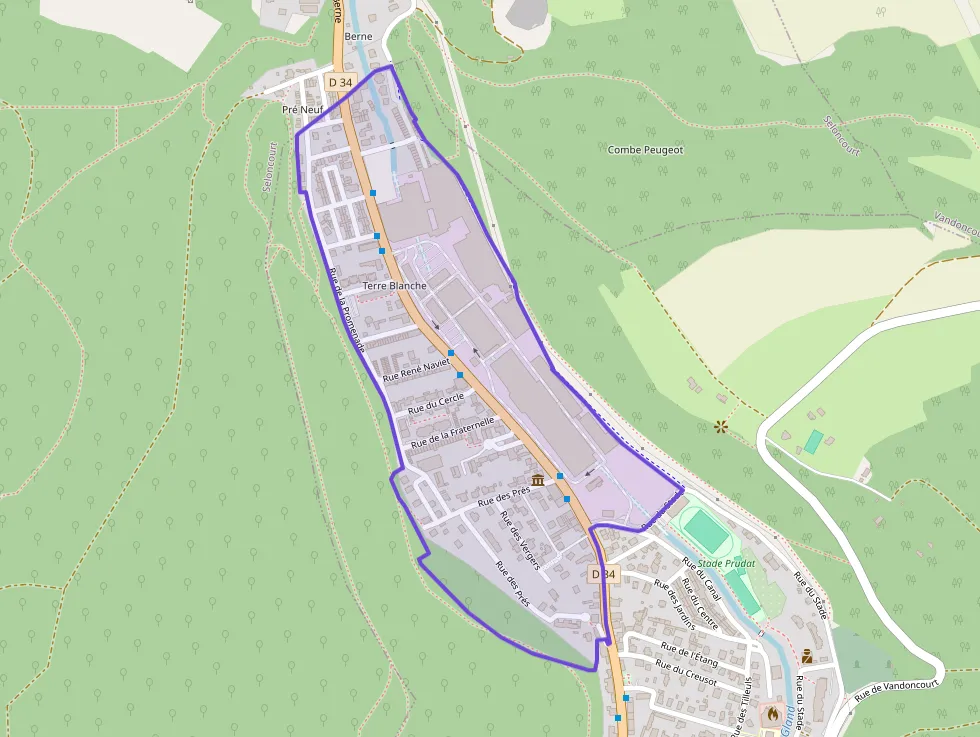 Maison 60 m² trois pièces à vendre à Hérimoncourt