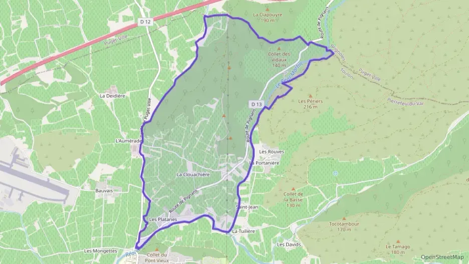 Maison 135 m² cinq pièces à vendre à Pierrefeu-du-Var