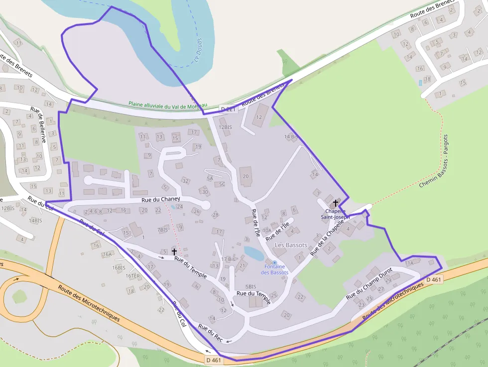 Maison 85 m² quatre pièces à vendre à Villers-le-Lac