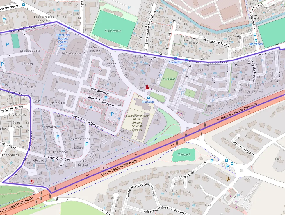 Maison 133 m² quatre pièces à vendre à Hyères