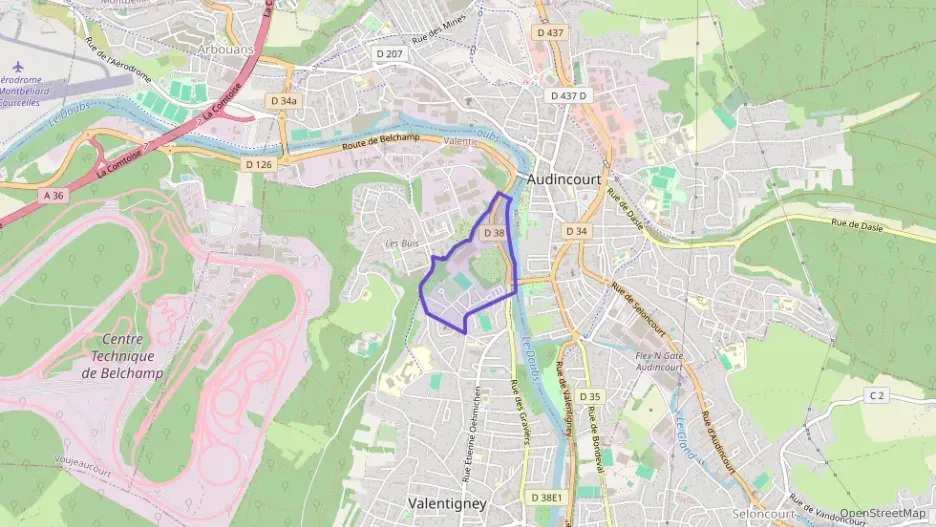 Maison 112 m² quatre pièces à vendre à Valentigney