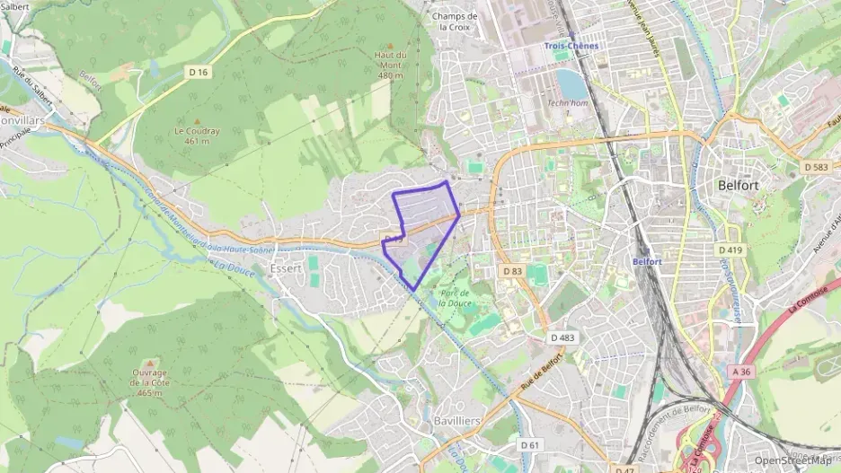 Maison 128 m² six pièces à vendre à Essert Maison 128 m² six pièces à vendre à Essert