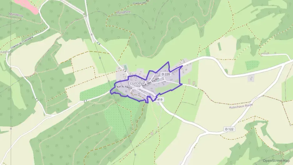 Maison 79 m² trois pièces à vendre à Écurcey Maison 79 m² trois pièces à vendre à Écurcey