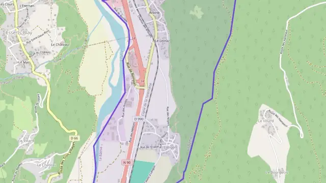 Maison 80 m² quatre pièces à vendre à La Bâthie