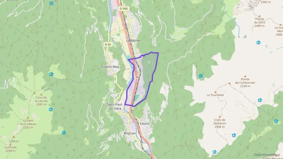 Maison 80 m² quatre pièces à vendre à La Bâthie