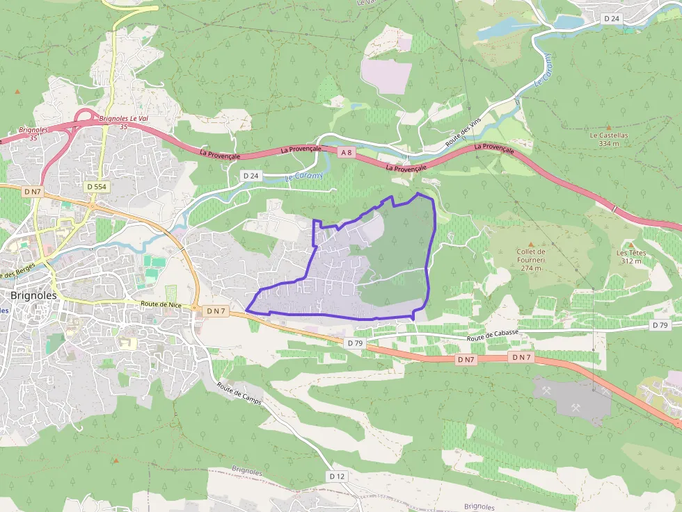 Maison 93 m² quatre pièces à vendre à Brignoles