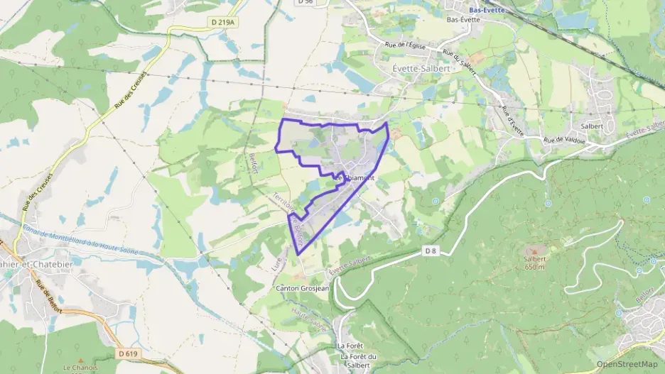 Maison 135 m² six pièces à vendre à Évette-Salbert Maison 135 m² six pièces à vendre à Évette-Salbert