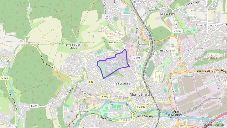 Maison 82 m² cinq pièces à vendre à Montbéliard