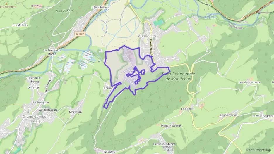 Maison 92 m² trois pièces à vendre à Montlebon