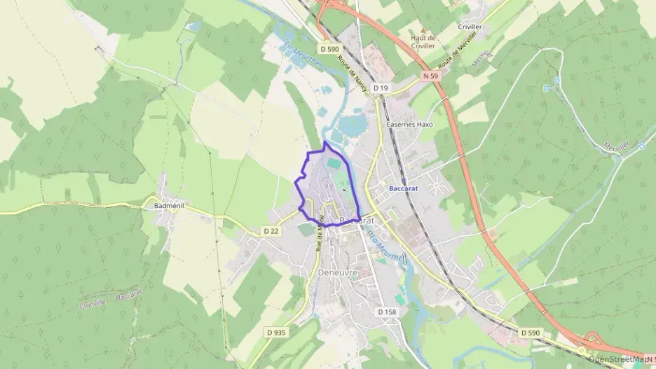 Maison 65 m² deux pieces à vendre à Baccarat