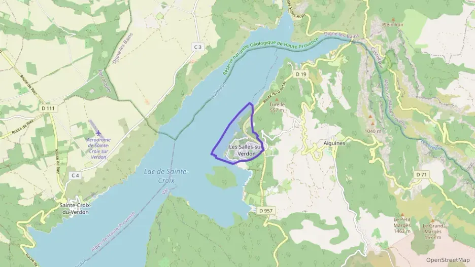 Maison 72 m² quatre pièces à vendre à Les Salles-sur-Verdon