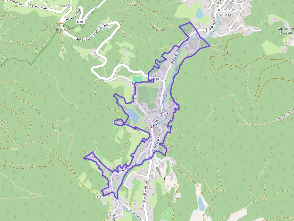 Maison 57 m² trois pièces à vendre à Plancher-Bas