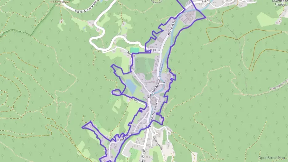 Maison 57 m² trois pièces à vendre à Plancher-Bas